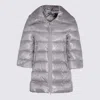 Herno Grey Down Jacket In Gray