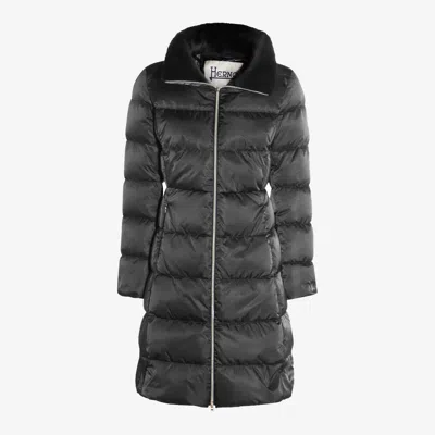 HERNO HERNO BLACK DOWN JACKET