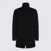 Herno Coats Blacks And Greys In Black
