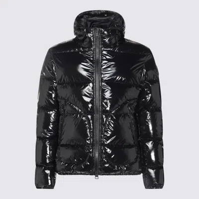 Herno Coats Blacks And Greys