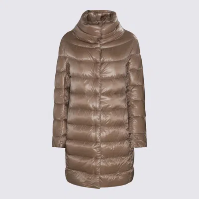 HERNO HERNO BEIGE DOWN JACKET