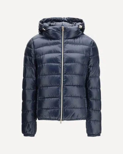 Herno Giada Down Jacket In Blue