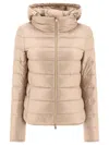 Herno Giada Jackets Beige In Tan