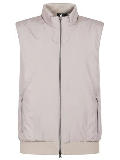 Herno Gilet In Brown