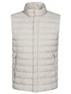 Herno Man Puffer Light Grey Size 40 Polyamide, Polyurethane, Acetate, Polyester In White