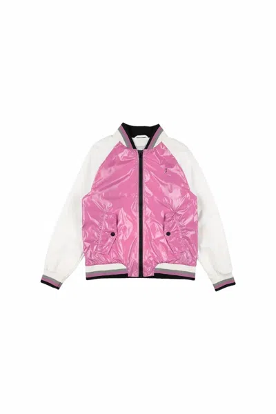 Herno Kids' Girls Outerwear Jacket In Pastel Violet In Multi