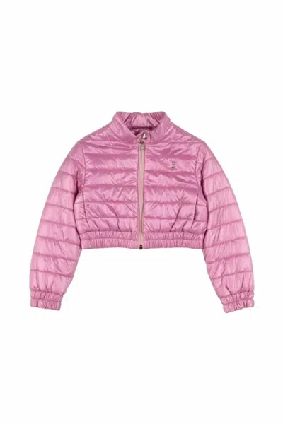 Herno Kids' Girls Puffer Jacket In Pastel Pink