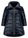 Herno Quilted Goose Down Down Jacket In Blue