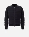 Herno Giubbotto Aviatore Con Piuma Linea Legend In Black