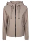 Herno Giubbotto Cappuccio Neoprene In Gray