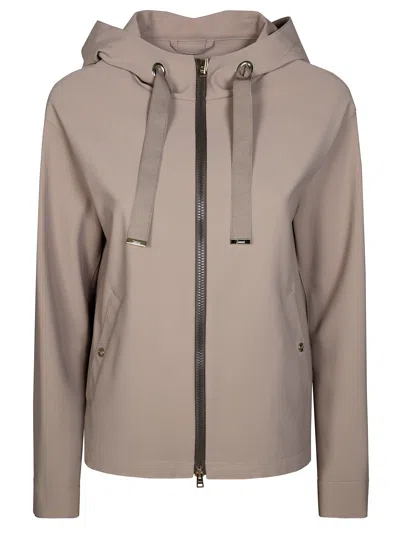 Herno Giubbotto Cappuccio Neoprene In Gray