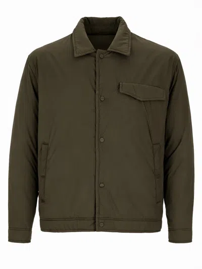 Herno Giubbotto Regular Fit In Green