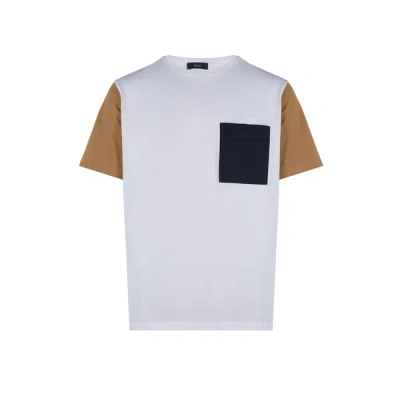 Herno T-shirt With Pocket Clothing In White
