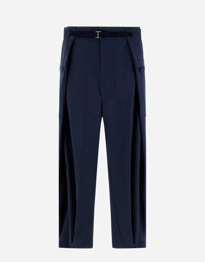 Herno Globe Trousers In Eco Everyday In Blue