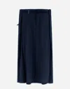 Herno Globe Skirt In Eco Everyday In Blue