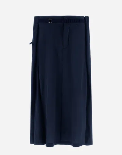 Herno Globe Skirt In Eco Everyday In Blue