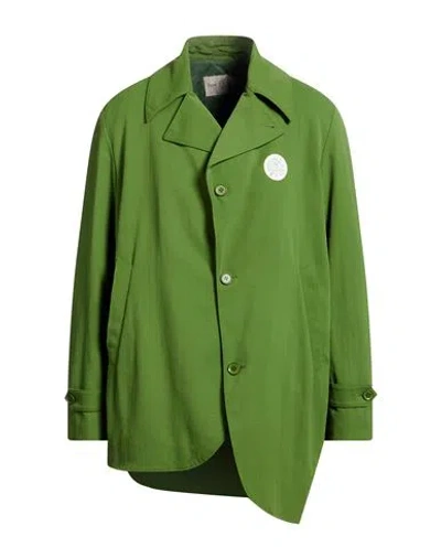 Herno Globe Man Overcoat & Trench Coat Green Size L Polyamide