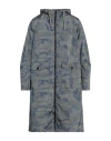 Herno Globe Man Overcoat & Trench Coat Grey Size 44 Polyester In Grey