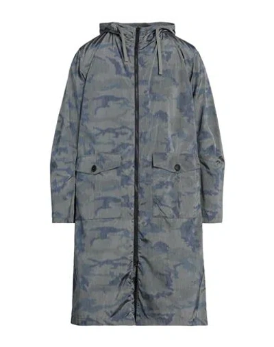 Herno Globe Man Overcoat & Trench Coat Grey Size 44 Polyester