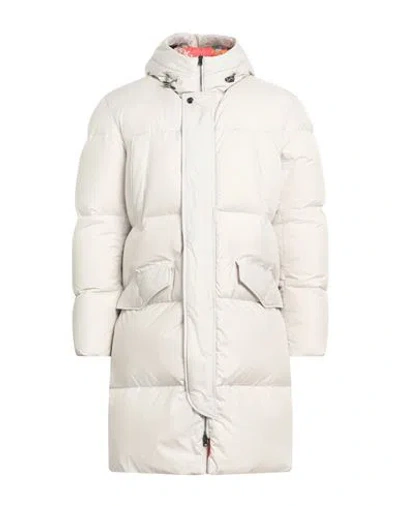 Herno Globe Man Puffer Beige Size 40 Polyester