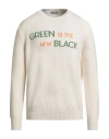 Herno Globe Man Sweater Cream Size 48 Cotton, Polyamide, Elastane In White