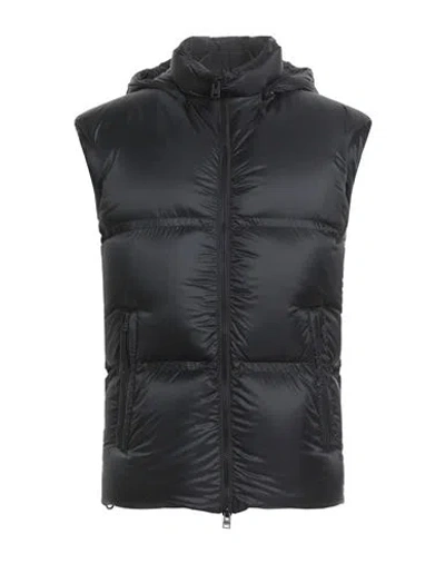 Herno Globe Man Vest Black Size 34 Polyamide