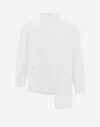 Herno Globe Bomber Jacket In Photocromatic Monogram In White