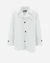 Herno Globe Blazer In Recycled Nylon Twill In White