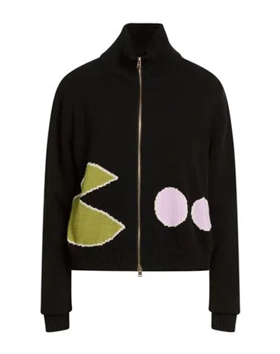 Herno Globe Woman Jacket Black Size 6 Wool