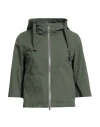 Herno Globe Woman Jacket Deep Teal Size 2 Polyamide, Polyester In Green