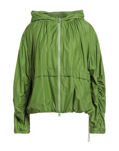 Herno Globe Woman Jacket Green Size 6 Polyamide
