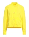 Herno Globe Woman Jacket Yellow Size 6 Polyamide In Yellow