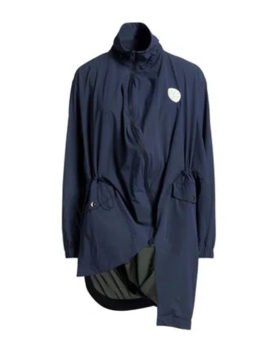 Herno Globe Woman Overcoat & Trench Coat Midnight Blue Size L Polyamide, Polyurethane