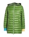 Herno Globe Woman Puffer Green Size 10 Polyamide, Cotton