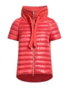 Herno Globe Woman Puffer Red Size 6 Polyamide In Red