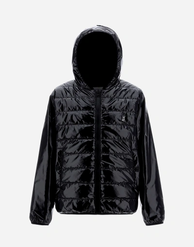 Herno Bomberjacke Aus Gloss In Black