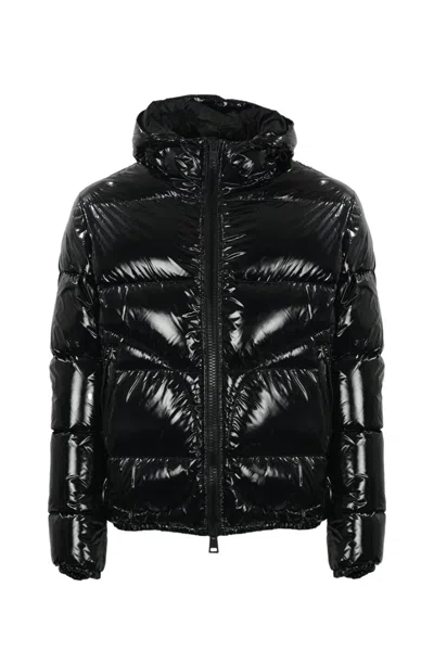 HERNO GLOSS BOMBER DOWN JACKET