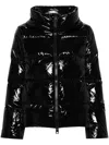 Herno Gloss Puffer Jacket In Black