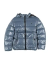 Herno Gloss Toddler Girl Puffer Pastel Blue Size 6 Polyamide In Blue