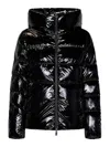 Herno Gloss Puffer Jacket In Black