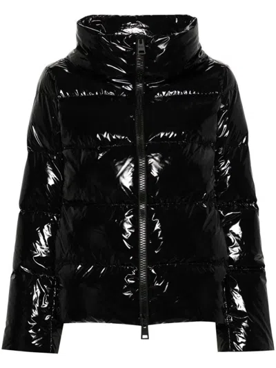 HERNO HERNO GLOSSY FINISH PUFFER JACKET