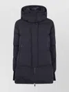 Herno Double-layer Down Jacket With Hood In Black