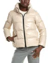 Herno Glossy Puffer Down Jacket In Neutral