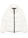 Herno Glossy Puffer Jacket In White