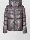 Herno Laminar Down Jacket In Glazed Ripstop 2l Clothing In Purple