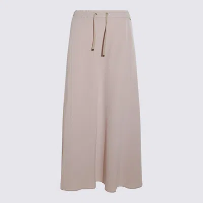 Herno Light Beige Skirt In Neutral