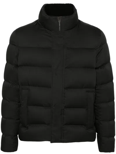Herno Goose Down Padded Down Jacket In Black