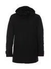 Herno Gore Padded Coat In Nero