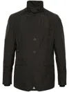 Herno Gore-tex Button-up Jacket In Brown