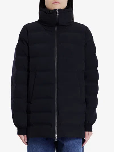 Herno Gore Tex Down Jacket In Black